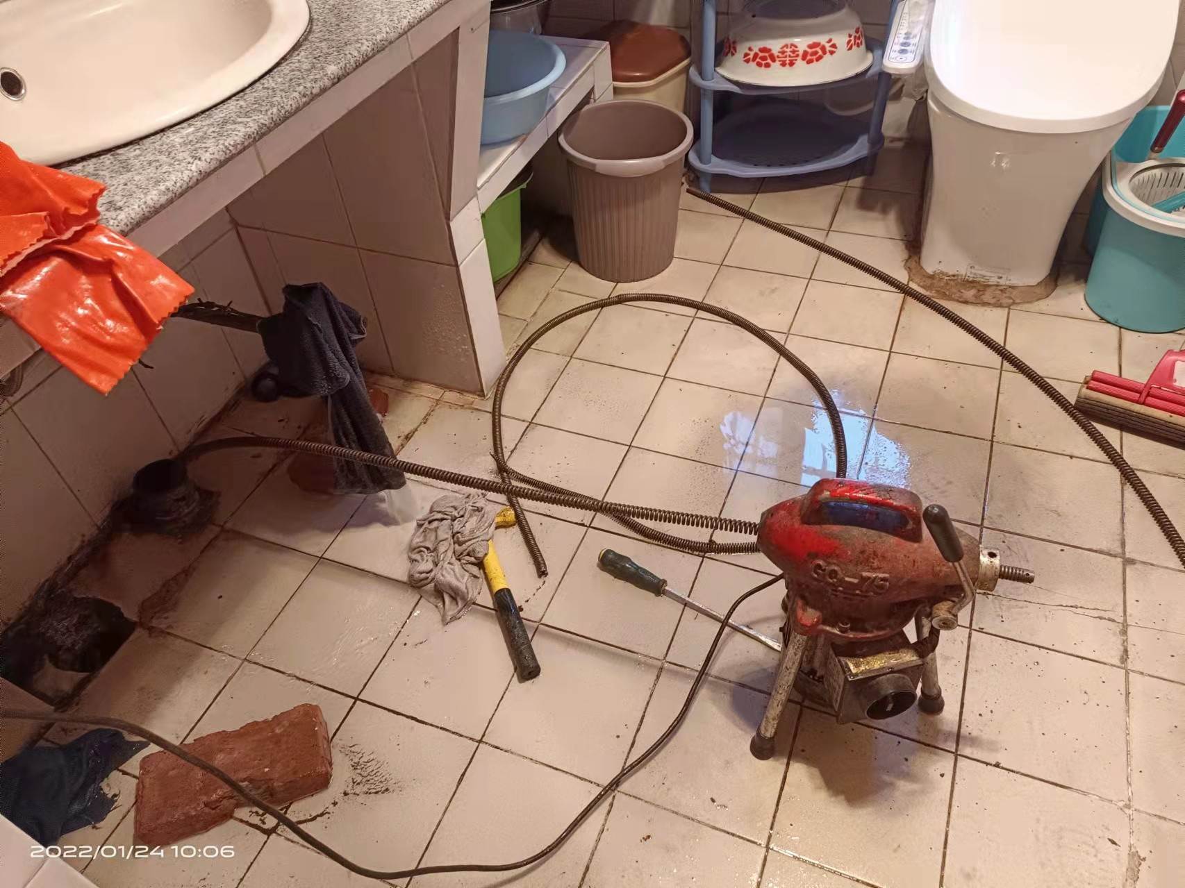淮北疏通厨房下水道，地漏疏通